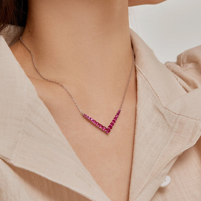[Amore Jewels]Ornate Round Cut Necklace