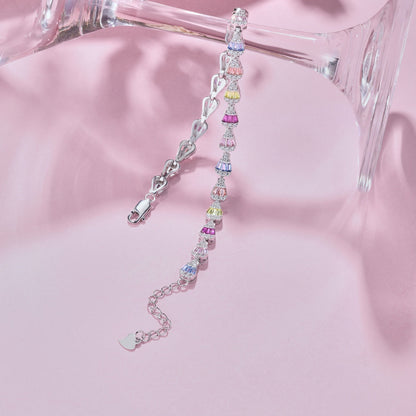 [Amore Jewels]Radiant Water Drop Shape Daily Bracelet