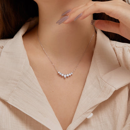 [Amore Jewels]Dainty Colorful Heart Necklace