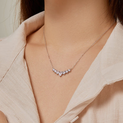 [Amore Jewels]Dainty Colorful Heart Necklace