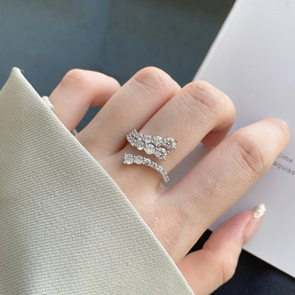 [Amore Jewels]Unique Vivid Snake Shape Daily Ring