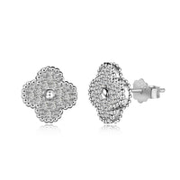 [Amore Jewels]Four Leaf Clover Fashion Earrings
