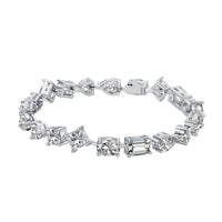 [Amore Jewels]Unique Exquisite Multi Cut Daily Bracelet