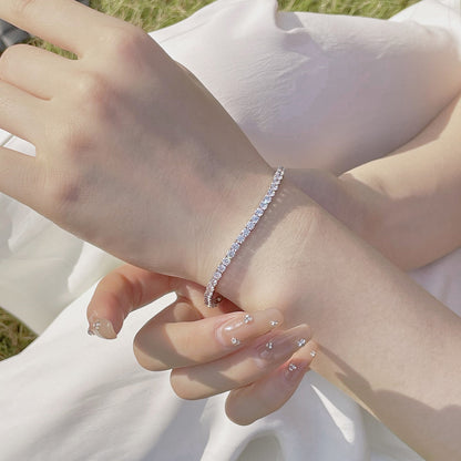 [Amore Jewels]Radiant Colorful Round Cut Party Bracelet