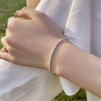 [Amore Jewels]Radiant Colorful Round Cut Party Bracelet