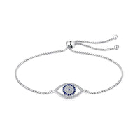 [Amore Jewels]Dazzling Eye Shape Necklace