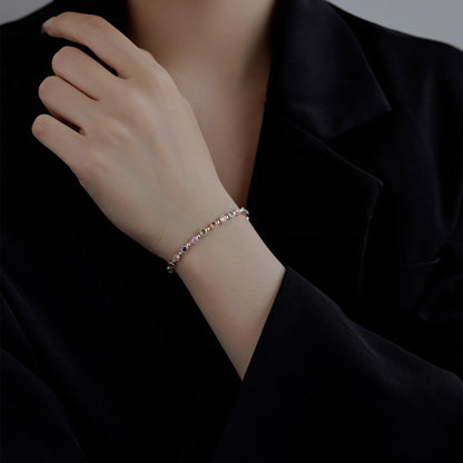 [Amore Jewels]Sparkling Exquisite Round Cut Party Bracelet