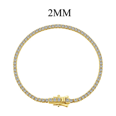 [Amore Jewels]Radiant Colorful Round Cut Party Bracelet