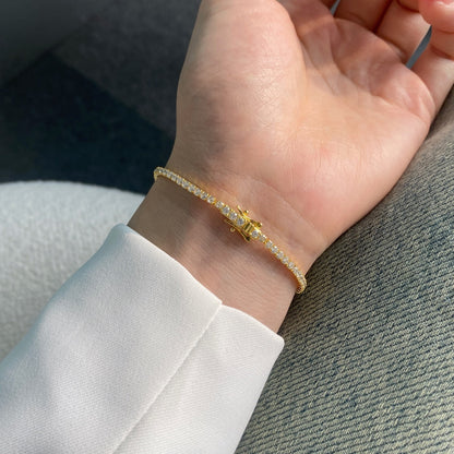 [Amore Jewels]Radiant Colorful Round Cut Party Bracelet