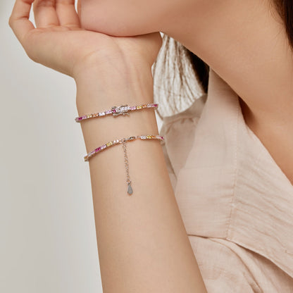 [Amore Jewels]Delicate Romantic Heart Shape Lover Bracelet