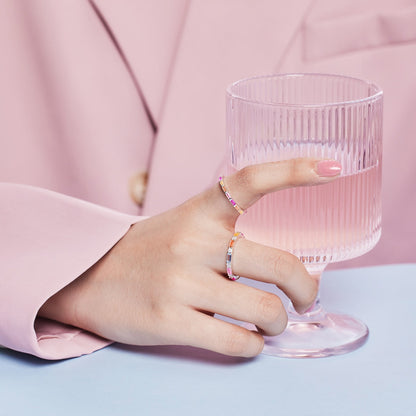 [Amore Jewels]Lively In Shades Elegant Radiant Cut Daily Ring