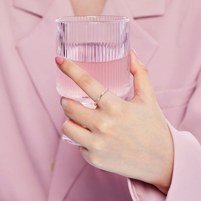 [Amore Jewels]Lively In Shades Elegant Radiant Cut Daily Ring