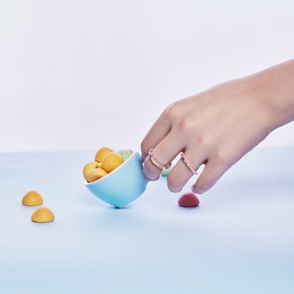 [Amore Jewels]Lively In Shades Elegant Radiant Cut Daily Ring