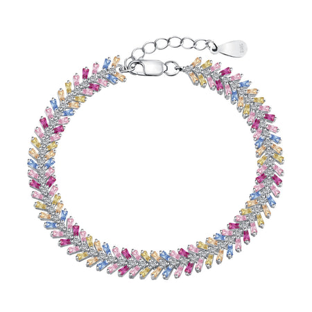 [Amore Jewels]Dainty Radiant Emerald Cut Daily Bracelet