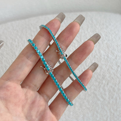 [Amore Jewels]Dazzling Exquisite Round Cut Daily Bracelet