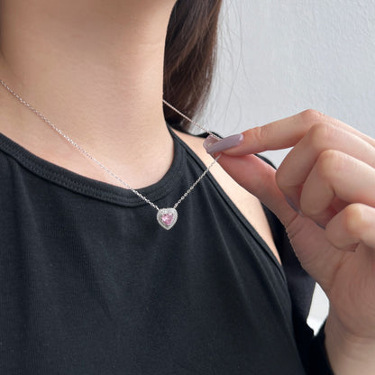 [Amore Jewels]Exquisite Heart Shape Necklace