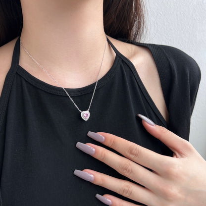 [Amore Jewels]Exquisite Heart Shape Necklace