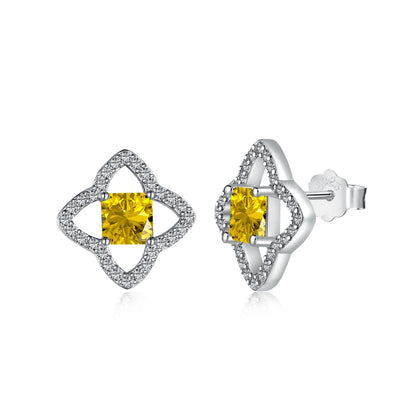 [Amore Jewels]Elegant Star Shape Princess Cut Daily Earrings