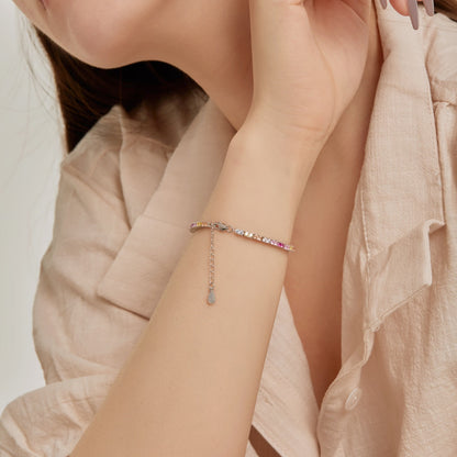 [Amore Jewels]Delicate Romantic Heart Shape Lover Bracelet