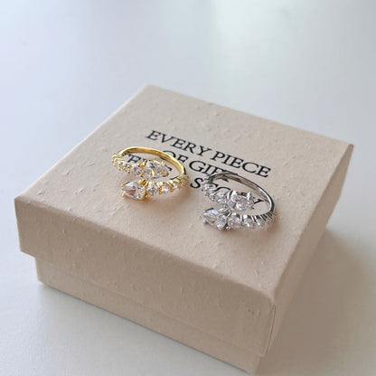[Amore Jewels]Delicate Lively Snake Shape Daily Ring