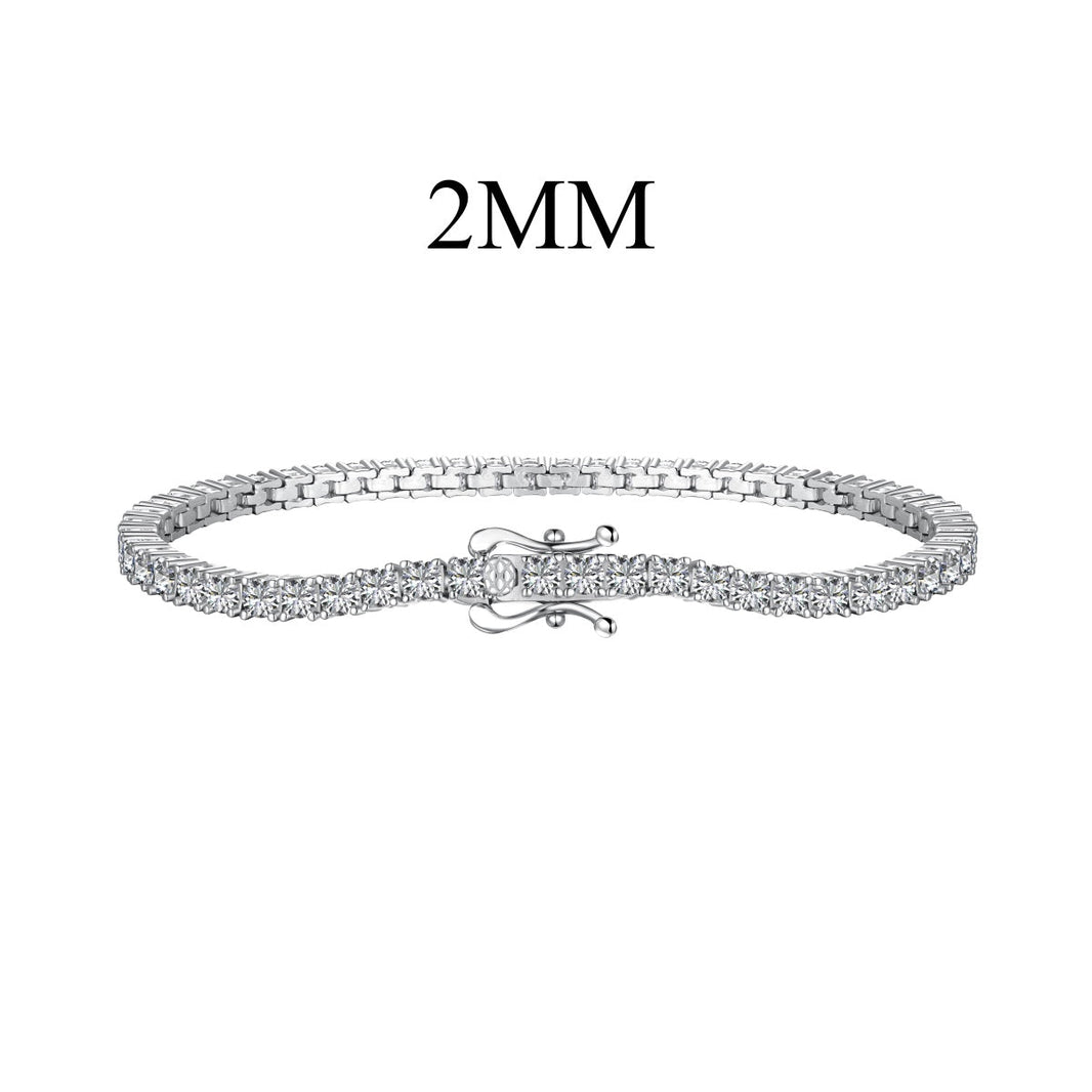 [Amore Jewels]Dazzling Exquisite Round Cut Daily Bracelet