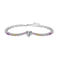 [Amore Jewels]Delicate Romantic Heart Shape Lover Bracelet