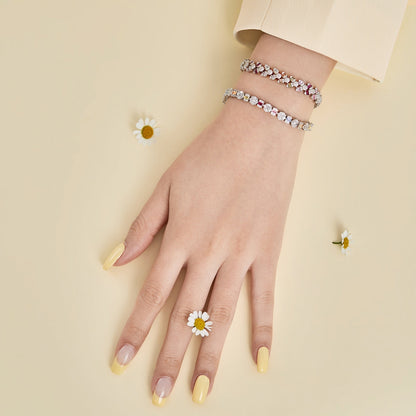 [Amore Jewels]Dazzling Radiant Multi Cut Daily Bracelet