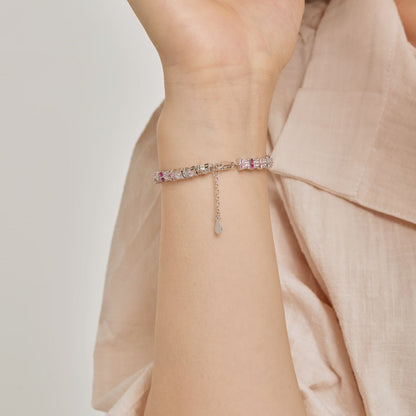 [Amore Jewels]Unique Colorful Flower Shape Daily Bracelet