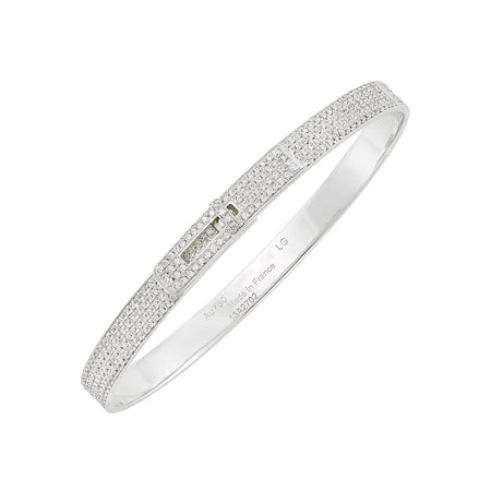 [Amore Jewels]HM KELLY BRACELET IN SILVER AND FULL PAVE DIAMOND
