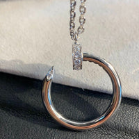 [Amore Jewels]JUSTE NECKLACE SILVER