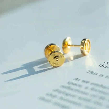 [Amore Jewels]LOVE EARRINGS GOLD 10MM