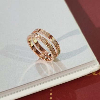 [Amore Jewels]LOVE RING 2.65MM DIAMOND