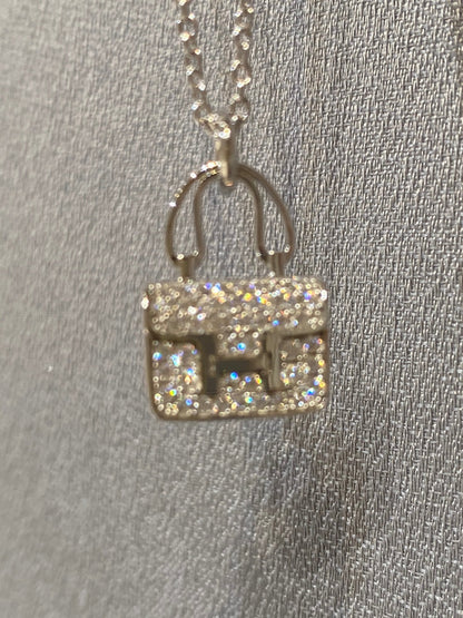 [Amore Jewels]CONSTANCE PEDANT DIAMOND NECKLACE