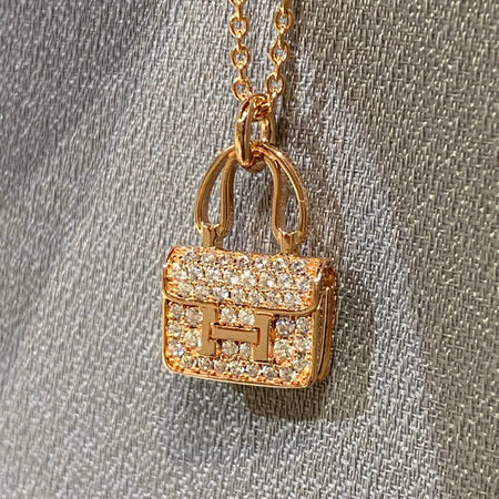 [Amore Jewels]CONSTANCE PEDANT DIAMOND NECKLACE