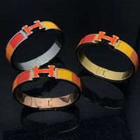 [Amore Jewels]H BRACELET ORANGE RAINBOW CERAMIC