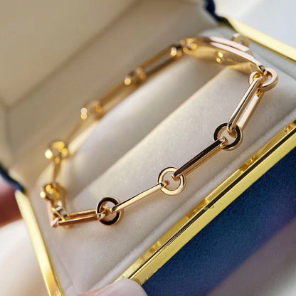 [Amore Jewels]CHAINE BRACELET SMALL MODEL DIAMOND