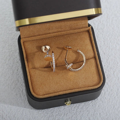 [Amore Jewels]JUSTE FULL DIAMOND SMALL EARRINGS