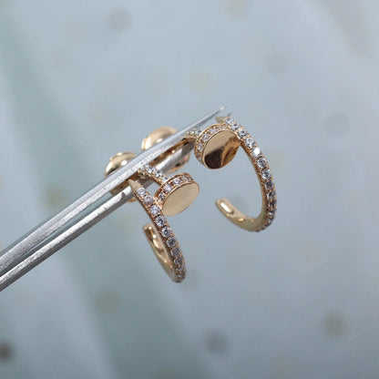 [Amore Jewels]JUSTE FULL DIAMOND SMALL EARRINGS