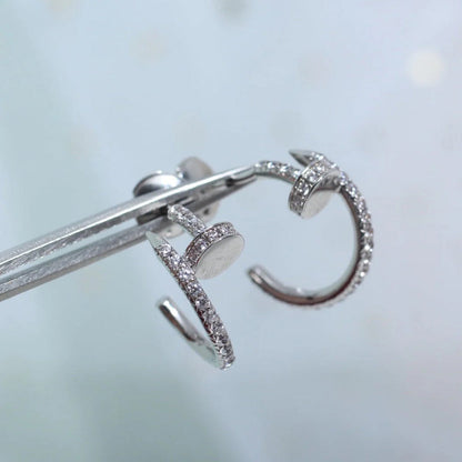 [Amore Jewels]JUSTE FULL DIAMOND SMALL EARRINGS