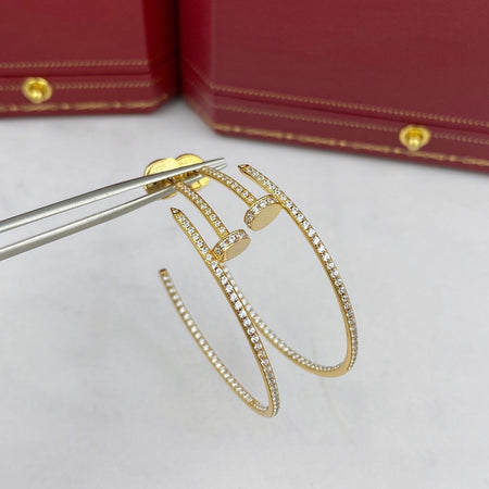 [Amore Jewels]JUSTE EARRINGS FULL DIAMONDS 1.8MM