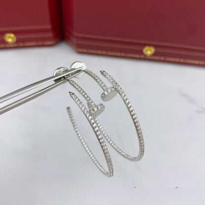 [Amore Jewels]JUSTE EARRINGS FULL DIAMONDS 1.8MM