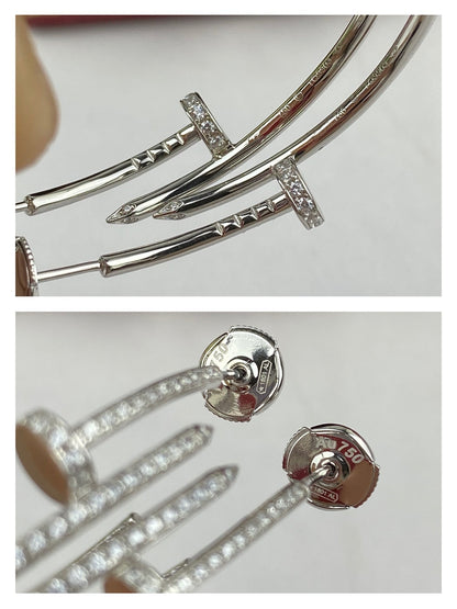 [Amore Jewels]JUSTE EARRINGS FULL DIAMONDS 1.8MM