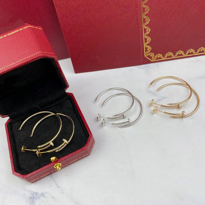 [Amore Jewels]JUSTE FULL DIAMOND LARGE EARRINGS