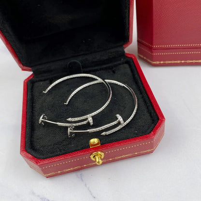 [Amore Jewels]JUSTE FULL DIAMOND LARGE EARRINGS