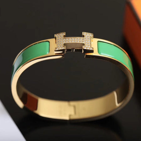 [Amore Jewels]H BRACELET GOLD DIAMOND