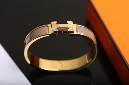[Amore Jewels]H BRACELET GOLD DIAMOND