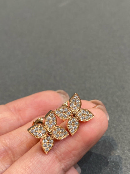 [Amore Jewels]STAR DIAMOND EARRINGS