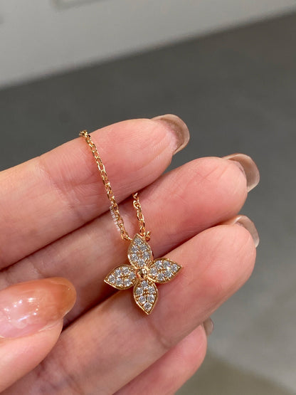 [Amore Jewels]STAR DIAMOND NECKALCE