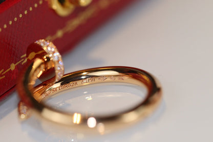 [Amore Jewels]JUSTE RING 2.65MM GOLD DIAMOND