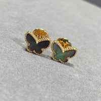[Amore Jewels]BUTTERFLY DARK MOP  EARRINGS